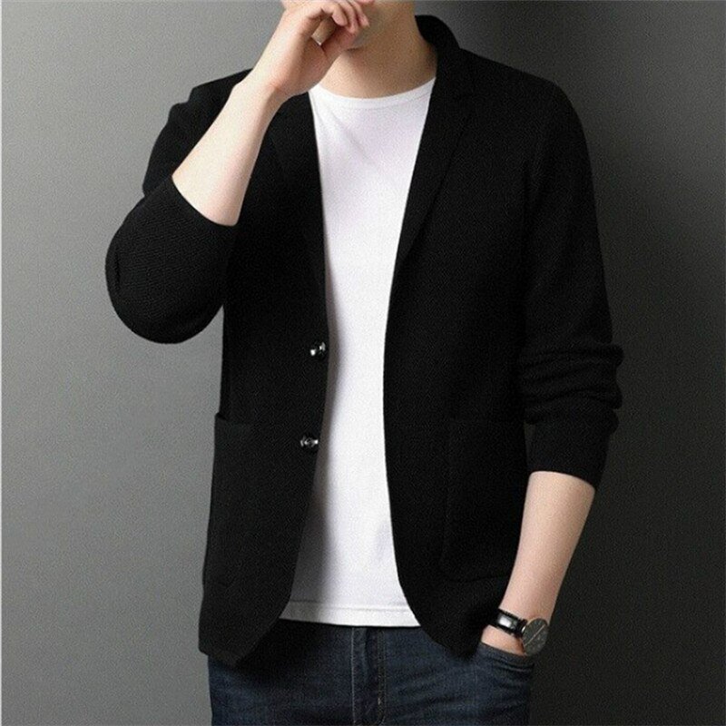 Mens Slim Sweater - Image 5