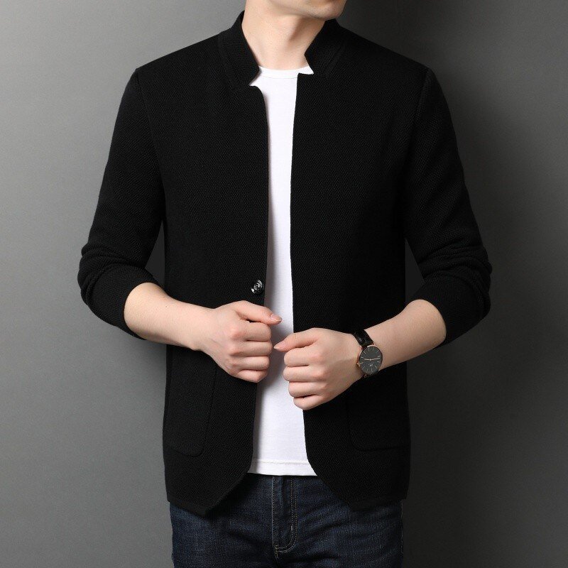 Mens Slim Sweater - Image 2