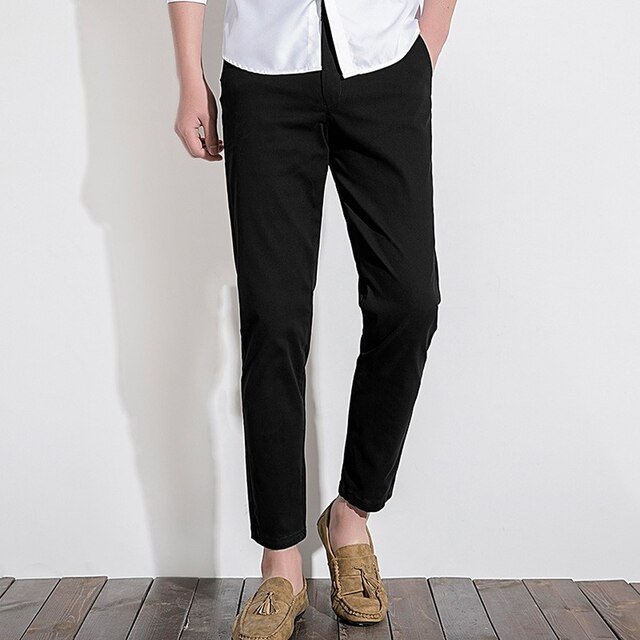 Skinny Pants Men Korean Fashion